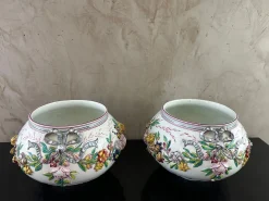 Pflanzgefäße aus Steingut, 1900, 2er Set