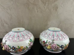 Pflanzgefäße aus Steingut, 1900, 2er Set