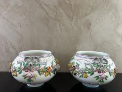 Pflanzgefäße aus Steingut, 1900, 2er Set