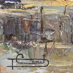P. Genet, Landschaft, Frühes 20. Jh., Öl auf Leinwand, Gerahmt