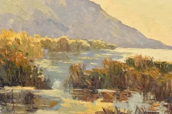 P. Genet, Landschaft, Frühes 20. Jh., Öl auf Leinwand, Gerahmt