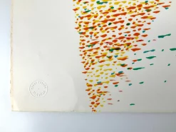 Piero Dorazio, Istrio, 1976, Farblithographie
