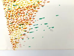 Piero Dorazio, Istrio, 1976, Farblithographie