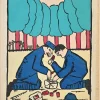 Pierre Abadie-Landel, The Joys of the Hairy, Holzschnitt, 1917