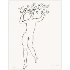 Pierre Boncompain, Nude Nu V, 1990, Lithographie