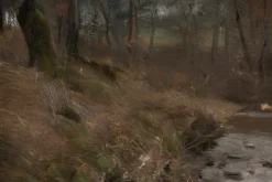 Pierre Pignolat, Fischer am Flussufer, 1890er-1900er, Öl auf Leinwand
