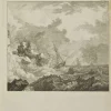 Pierre Quentin Chedel, The Ocean, Radierung, 1755