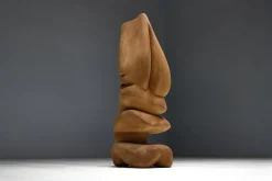 Pierre Theunissen, Neutrale Skulptur, 1981, Palmenholz