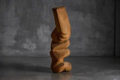 Pierre Theunissen, Neutrale Skulptur, 1981, Palmenholz