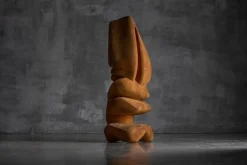 Pierre Theunissen, Neutrale Skulptur, 1981, Palmenholz