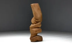 Pierre Theunissen, Neutrale Skulptur, 1981, Palmenholz
