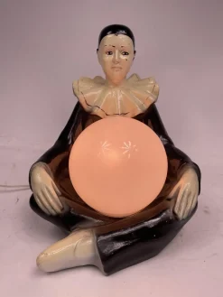 Pierrot Lampe aus Keramik, 1960er