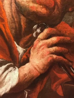 Pietro Della Vecchia, Die Alchemisten, Öl auf Leinwand, 17. Jh., Gerahmt