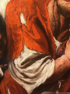 Pietro Della Vecchia, Die Alchemisten, Öl auf Leinwand, 17. Jh., Gerahmt