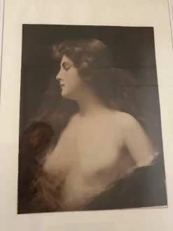 Piot, Porträt einer Frau, 19. Jahrhundert, Fotodruck