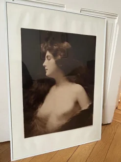 Piot, Porträt einer Frau, 19. Jahrhundert, Fotodruck