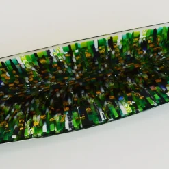 Piroga Hawaii Tafelaufsatz aus Muranoglas von Stefano Birello für VéVé Glass, 2017