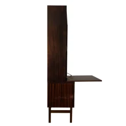 Polnischer Sekretär mit manuellem geometrischem Motiv, 1970, 2er Set