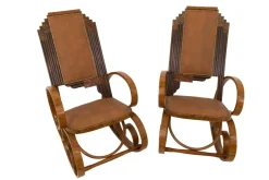 Polnische Vintage Schaukelstühle, 1950er