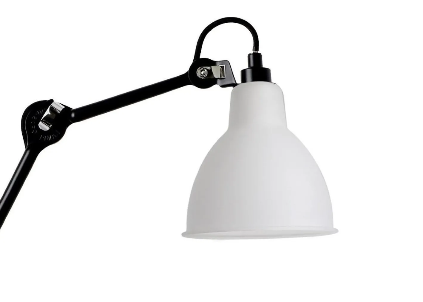 Polycarbonat Lampe Gras N° 210 Wandlampe von Bernard-Albin Gras