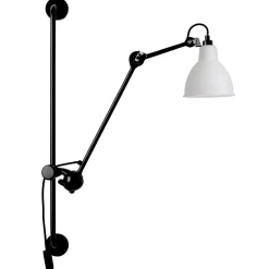 Polycarbonat Lampe Gras N° 210 Wandlampe von Bernard-Albin Gras