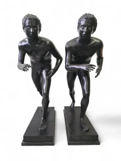 Pompeji Läufer Skulpturen nach dem 1. Jh. v. Chr. Originale, 1990, 2er Set