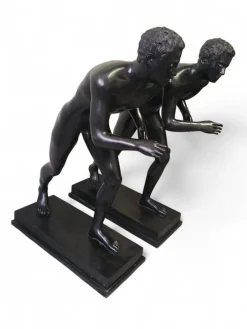 Pompeji Läufer Skulpturen nach dem 1. Jh. v. Chr. Originale, 1990, 2er Set