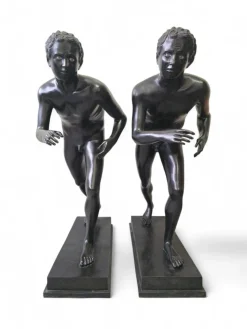 Pompeji Läufer Skulpturen nach dem 1. Jh. v. Chr. Originale, 1990, 2er Set