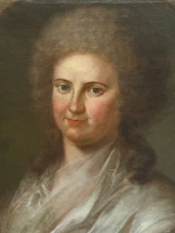 Portrait of Young Rococo Woman, Central European School, 18th Century