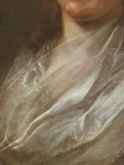 Portrait of Young Rococo Woman, Central European School, 18th Century