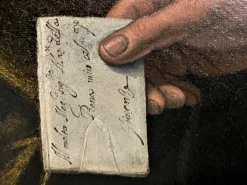 Porträt eines Mitglieds der Florentiner Familie Della Rena, Öl auf Leinwand, Ende 16. Jh.