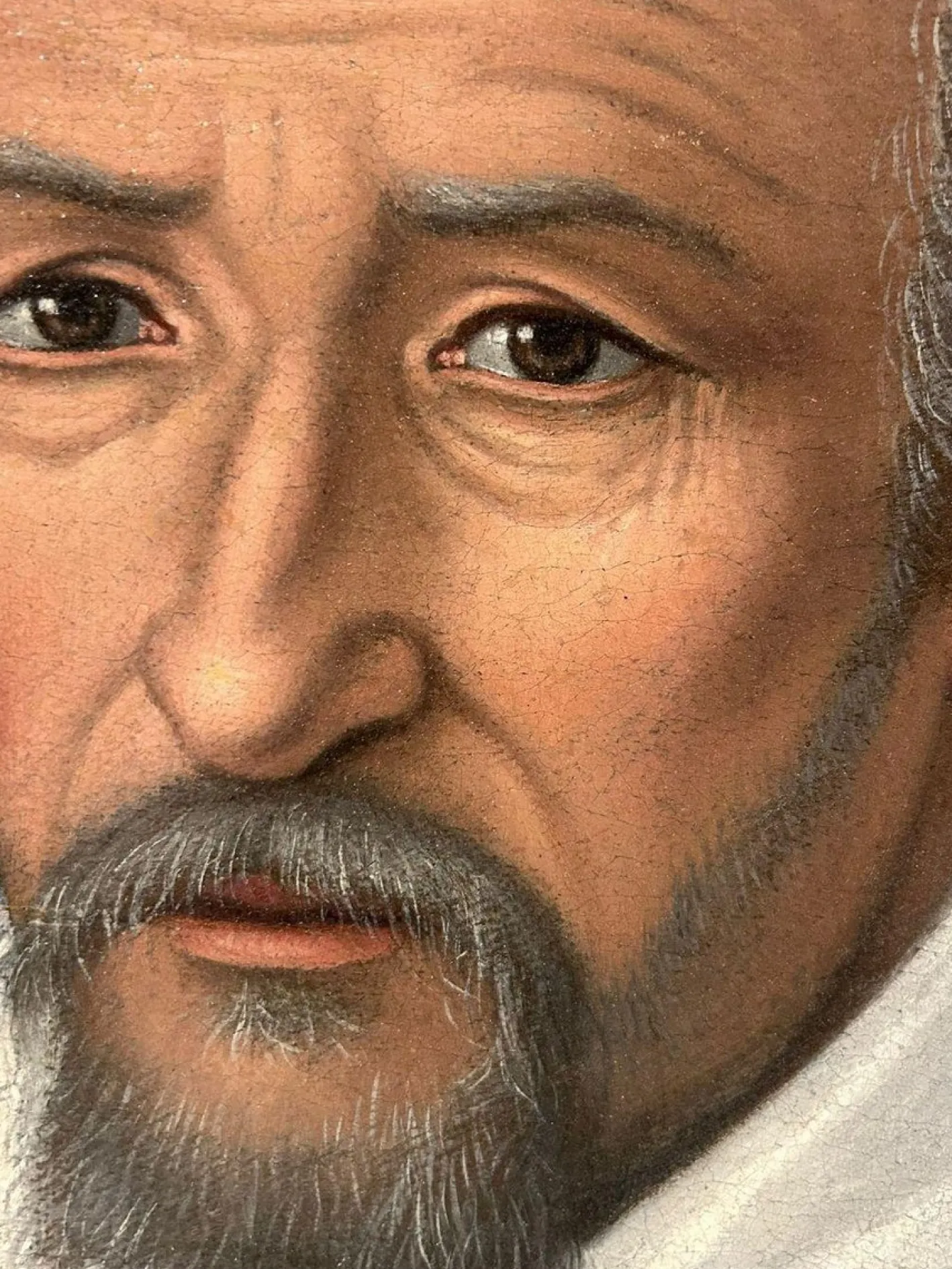 Porträt eines Mitglieds der Florentiner Familie Della Rena, Öl auf Leinwand, Ende 16. Jh.