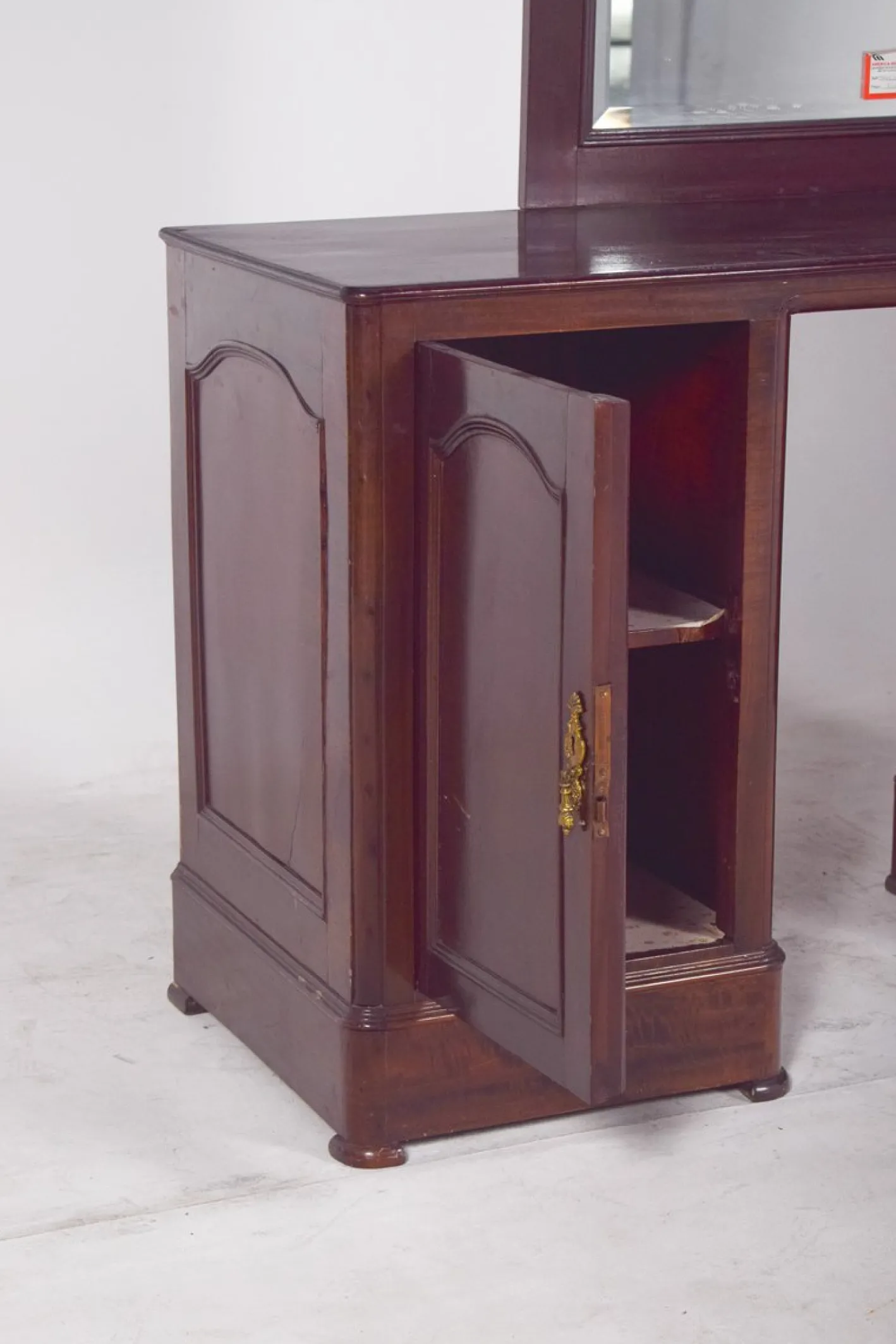 Portugiesischer Vintage Frisiertisch mit Spiegel, 1920er