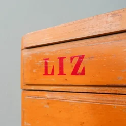 Portugiesischer Vintage Spool Schrank von Liz, 1950er