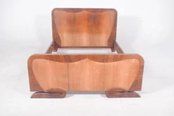 Portugiesisches Art Deco Doppelbett, 1920