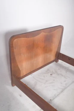 Portugiesisches Art Deco Doppelbett, 1920