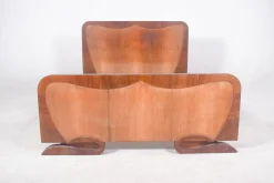 Portugiesisches Art Deco Doppelbett, 1920