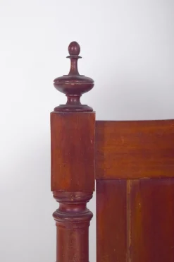 Portugiesisches Einzelbett aus hellem Holz, 1940