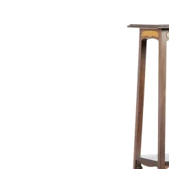 Portugiesische Säule aus Mahagoni, frühes 20. Jh