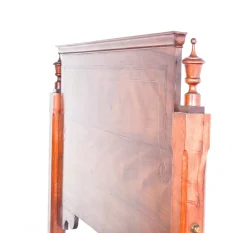Portugiesisches Vintage Doppelbett aus Palisander, 1890