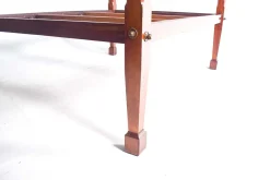 Portugiesisches Vintage Doppelbett aus Palisander, 1890
