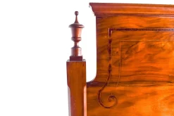 Portugiesisches Vintage Doppelbett aus Palisander, 1890