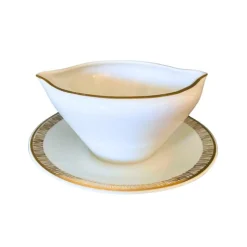 Porzellangeschirr mit Details aus reinem Gold, 1957, 26 . Set