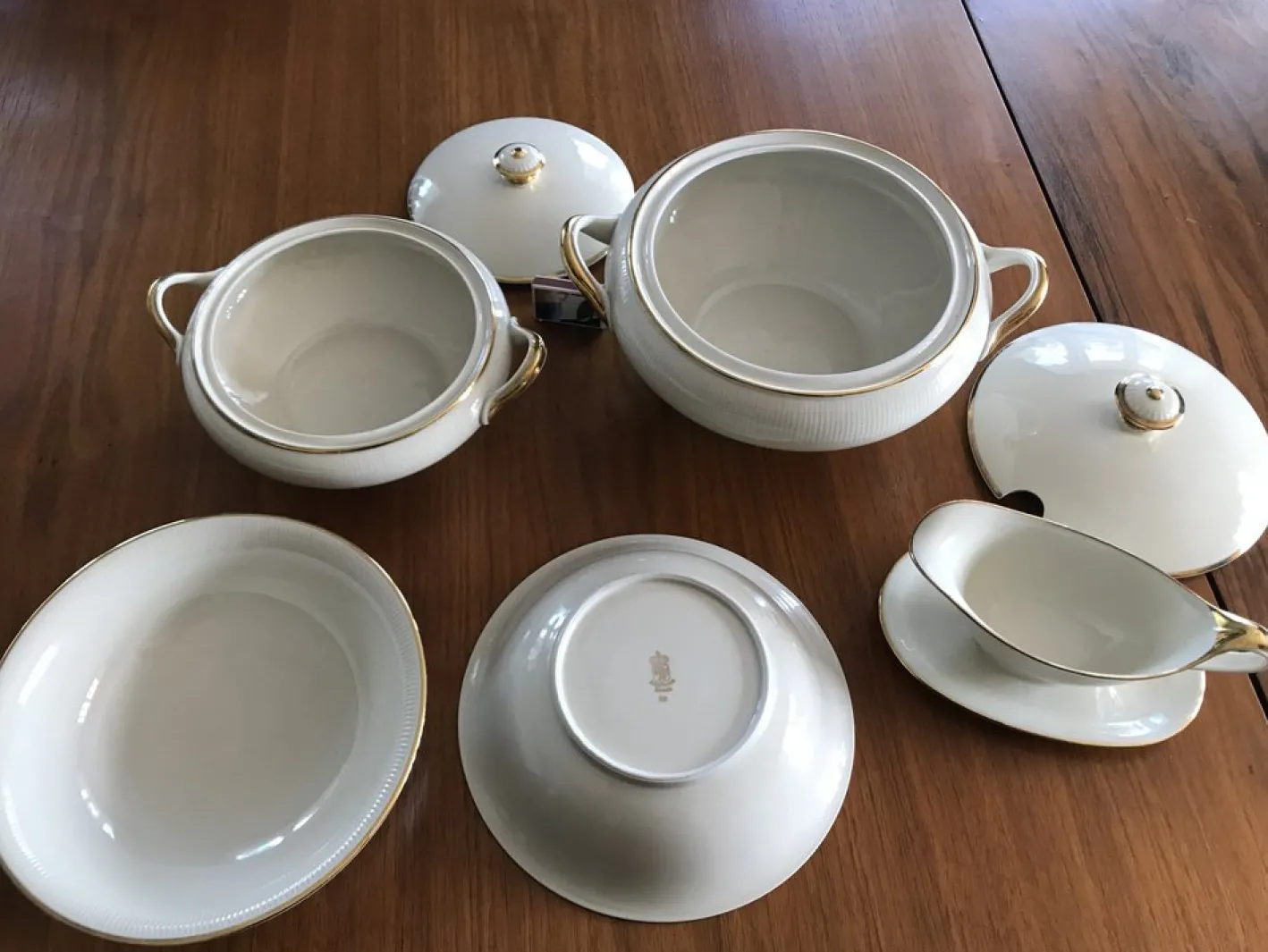 Porzellangeschirr von Schumann Bavaria, 1940er, 7 . Set