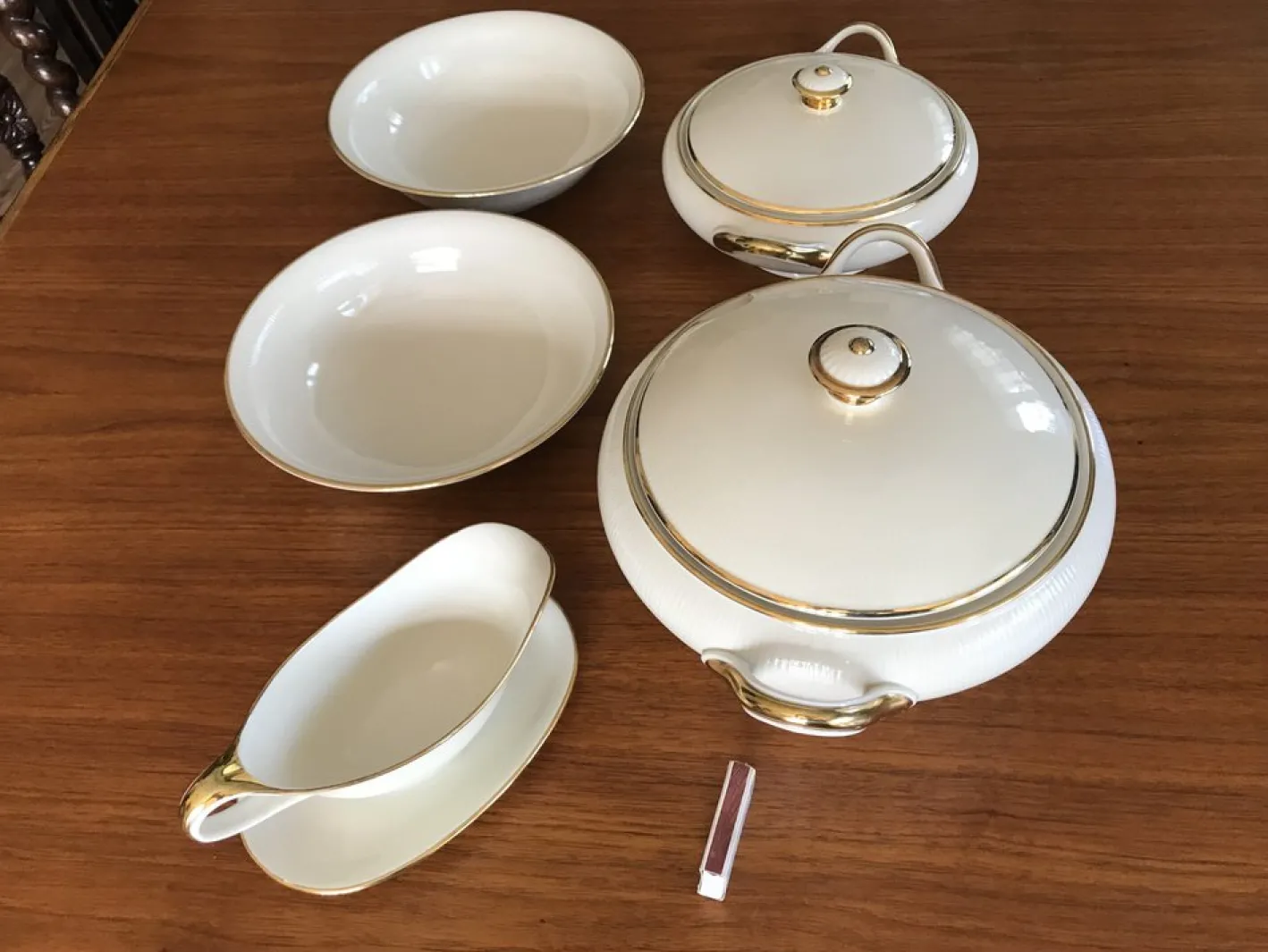 Porzellangeschirr von Schumann Bavaria, 1940er, 7 . Set