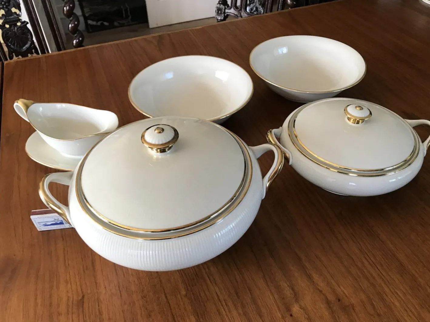 Porzellangeschirr von Schumann Bavaria, 1940er, 7 . Set