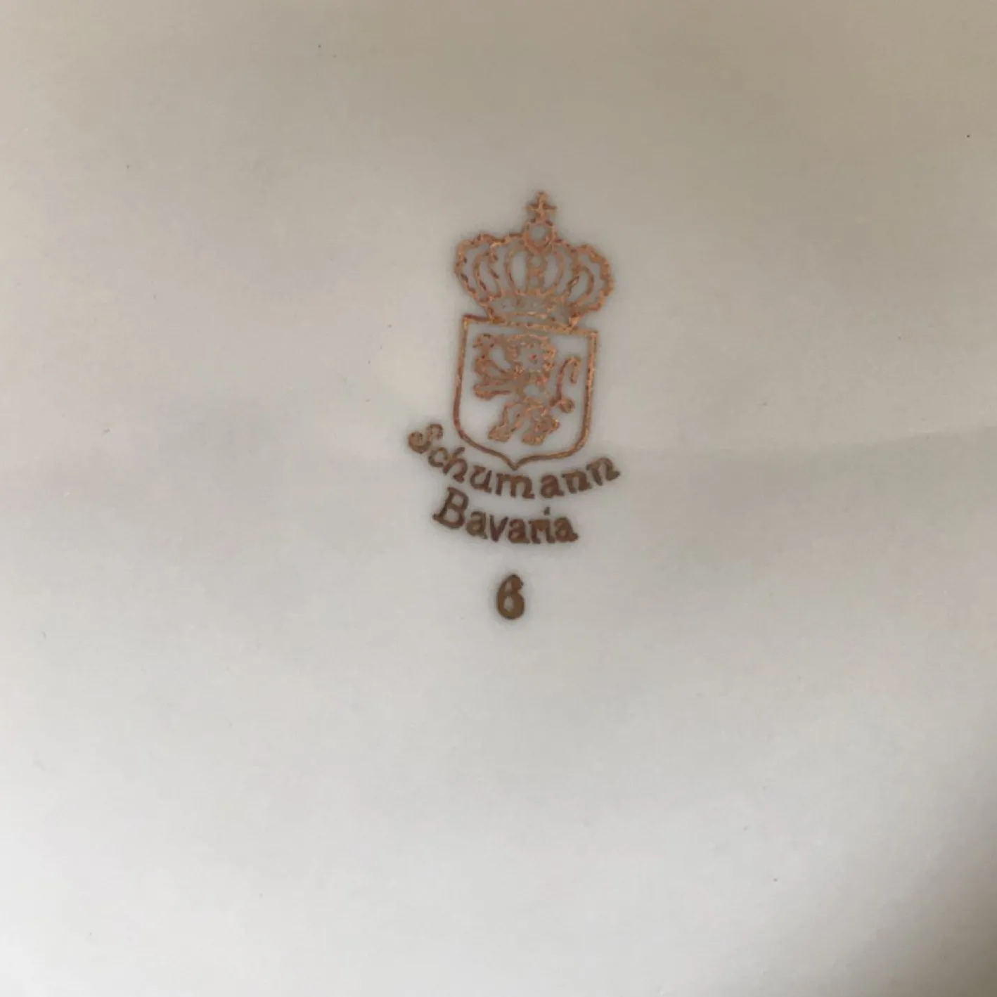Porzellangeschirr von Schumann Bavaria, 1940er, 7 . Set