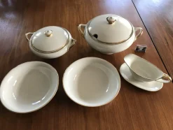 Porzellangeschirr von Schumann Bavaria, 1940er, 7 . Set