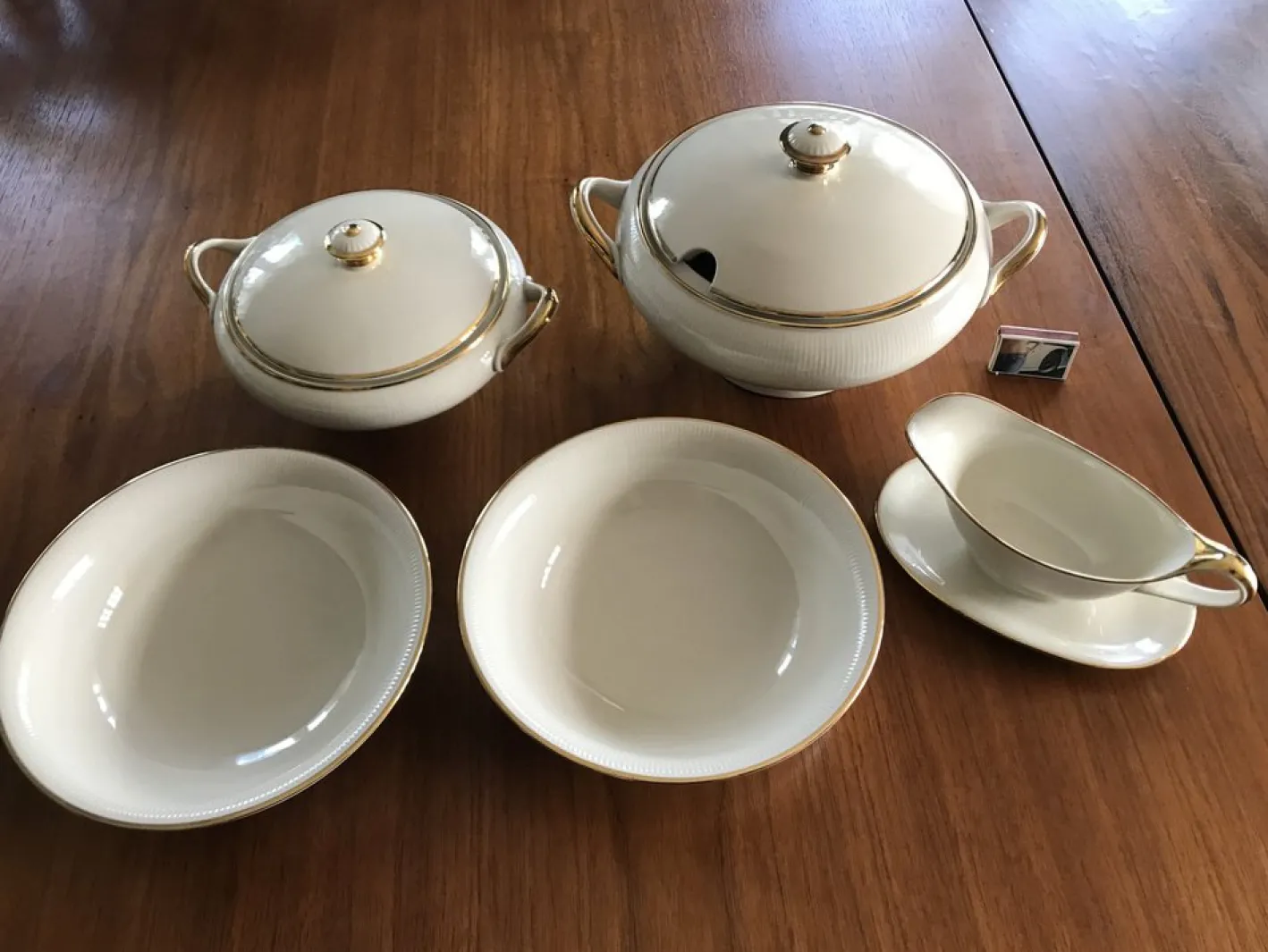 Porzellangeschirr von Schumann Bavaria, 1940er, 7 . Set