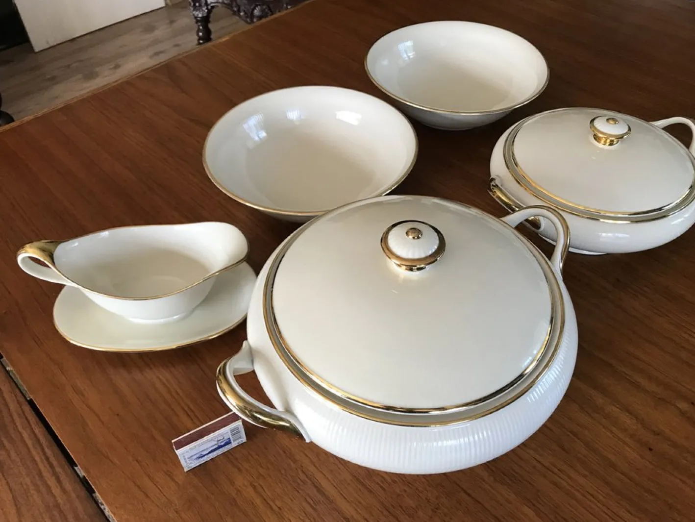 Porzellangeschirr von Schumann Bavaria, 1940er, 7 . Set